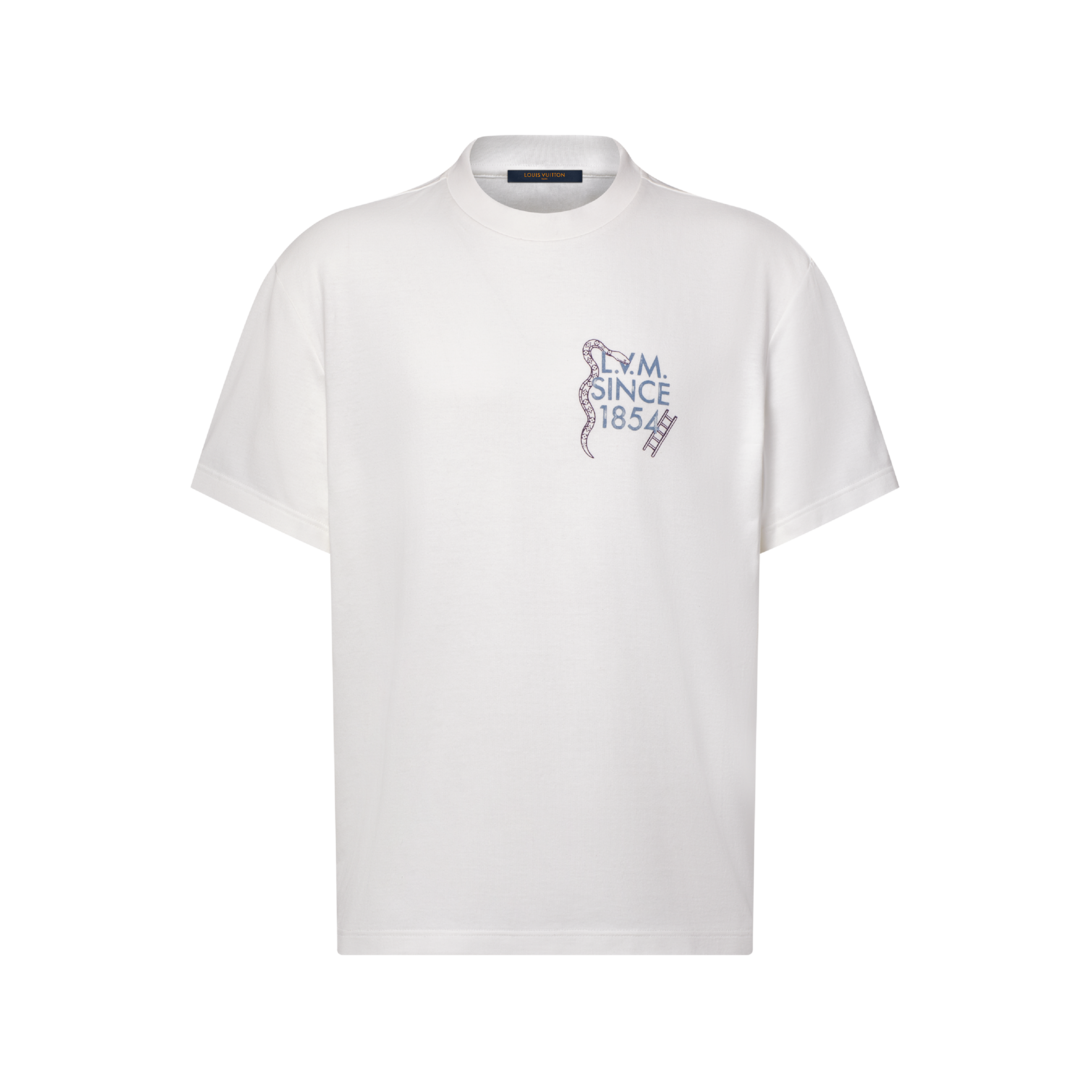 Printed T-Shirt - Luxury White | LOUIS VUITTON